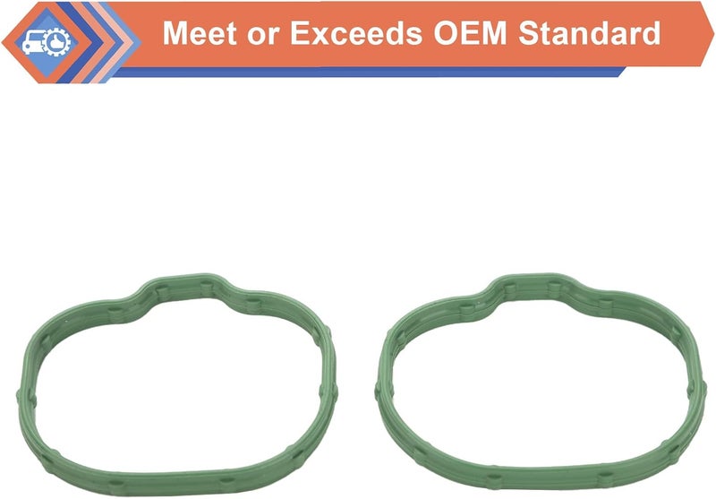 ZONFANT Intake Manifold Gasket Set Compatible with 2007-2012 Ford Edge Flex Fusion Taurus Taurus X, 2007-2015 Mazda 6 CX-9, 2007-2012 Lincoln MKS MKT MKX MKZ, 2008-2009 Mercury Sable, Replace#MS97118 - Image 4